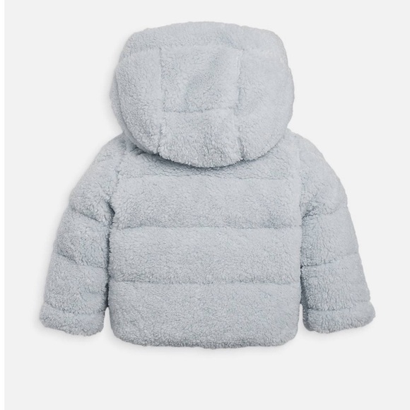 SAM.
Baby Boys' & Girls' Snowbunny Fleece Quilted Down Jacket - Picture 2 of 6